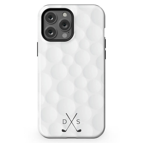 Sports Golf Club Initials iPhone Case