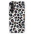 Custom Initials Candy Leopard Galaxy Case