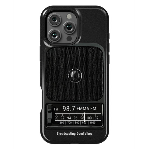 Personalized Retro Analog Radio iPhone Case