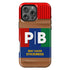 Personalized Creamy Peanut Butter Jar Initials iPhone Case