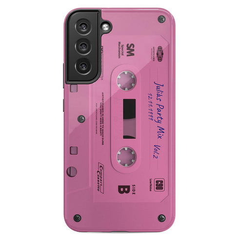 Personalized Retro Audio Cassette Mixtape Galaxy Case