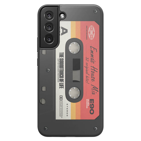 Personalized Retro Audio Cassette Mixtape Galaxy Case