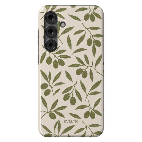 Personalized Olive Branch Galaxy Case