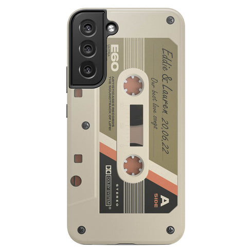 Personalized Retro Audio Cassette Mixtape Galaxy Case