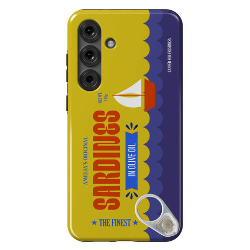 Personalized Retro Sardines Tin Can Galaxy Case
