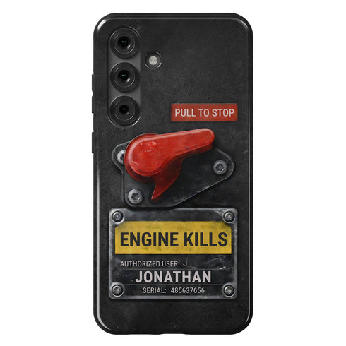 Personalized Racing Kill Switch Galaxy Case
