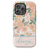 Custom Name Spring Floral Cottagecore iPhone Case