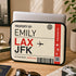 Personalized Luggage Tag Laptop Sleeve