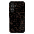 Custom Name Dark Tortoiseshell Galaxy Case - Vertical