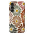 Custom Initials Abstract Flowers Galaxy Case - V3