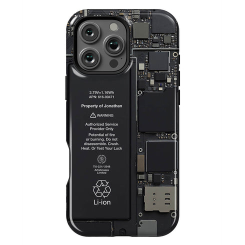 Personalized Realistic Circuit Board iPhone Case