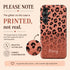 Personalized Leopard Glow Galaxy Case