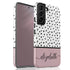Delicate Dots Custom Name Galaxy Case