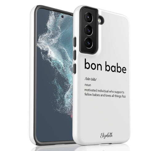 Bon Babe Custom Name Galaxy Case