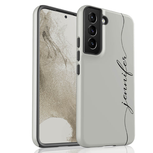 Personalized Name Calligraphy Galaxy Case