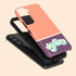 Retro Colors & Name Personalized Galaxy Case