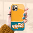 Retro Colors & Name Personalized iPhone Case