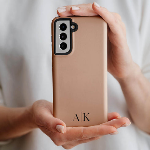 Custom Initials Galaxy Case - Centered