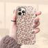Light Leopard Personalized Name iPhone Case