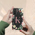 Monogram Roses Personalized Galaxy Case