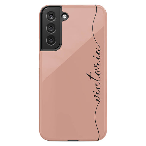 Personalized Name Calligraphy Galaxy Case