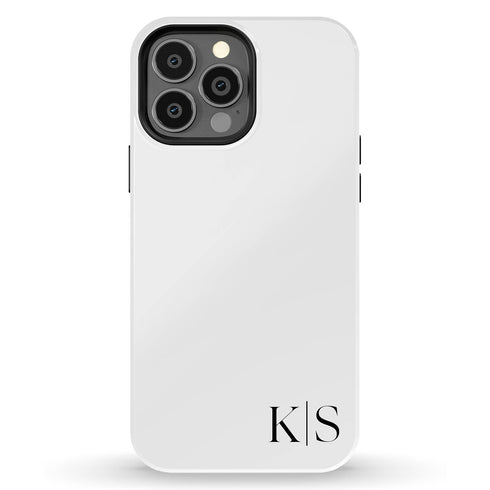 Custom Initials iPhone Case - Edge