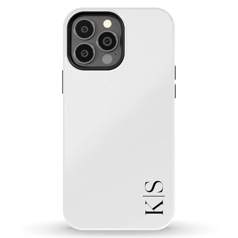 Custom Initials iPhone Case - Vertical