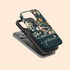 Elegant Flowers Custom Name iPhone Case