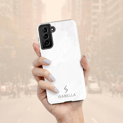 Cycle of Life Symbol Custom Name Galaxy Case