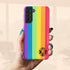 LGBTQ Pride Rainbow Custom Monogram Galaxy Case