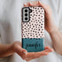 Spotted Dots Custom Name Galaxy Case