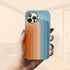Retro Colors Rainbow Custom Name iPhone Case