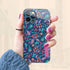 Paisley Peacock Custom Name iPhone Case