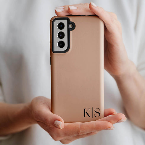 Custom Initials Galaxy Case - Edge