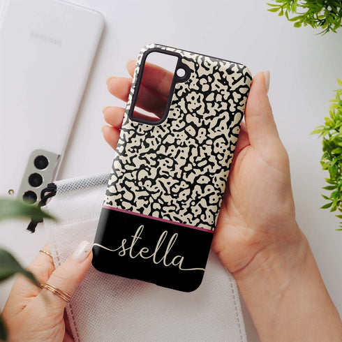 Abstract Patterns Personalized Name Galaxy Case