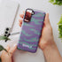 Digital Camo Custom Name Women's Galaxy Case