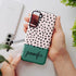 Spotted Dots Custom Name Galaxy Case