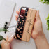 Tortoiseshell Custom Calligraphy Name Galaxy Case