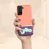Retro Colors & Name Personalized Galaxy Case