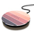 Ombre Stripes Custom Name Wireless Charger Pad