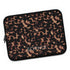 Tortoiseshell Custom Name Laptop Sleeve