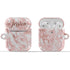 Trendy Marble Custom Name AirPods Case