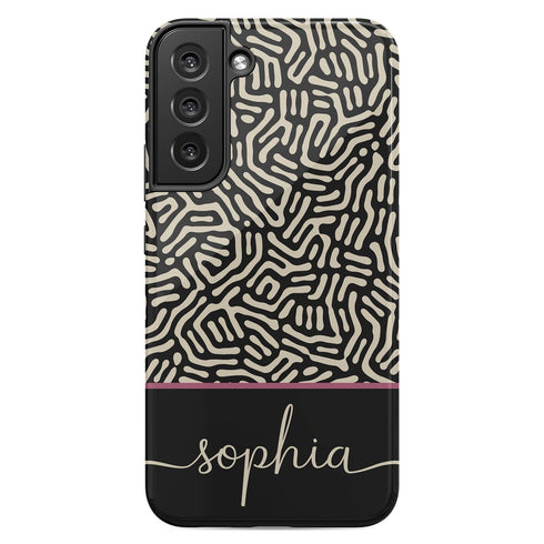 Abstract Patterns Personalized Name Galaxy Case