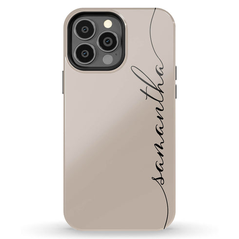 Personalized Name Calligraphy iPhone Case