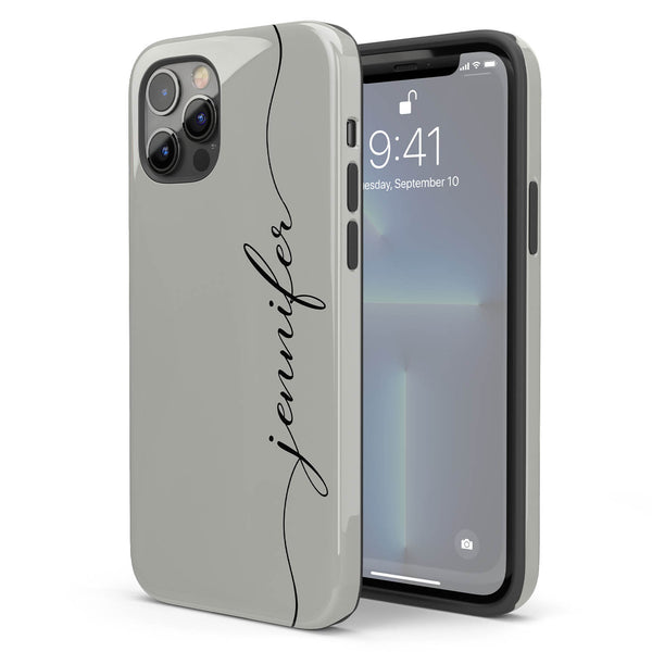 Personalized Name Calligraphy iPhone Case