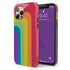 LGBTQ Pride Flag Rainbow Custom Name iPhone Case