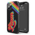 LGBTQ Pride Custom Dark Retro Name iPhone Case