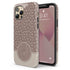 Spotted Dots Personalized Monogram iPhone Case