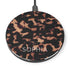 Tortoiseshell Custom Name Wireless Charger Pad