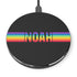 LGBTQ Custom Rainbow Name Pride Wireless Charger Pad